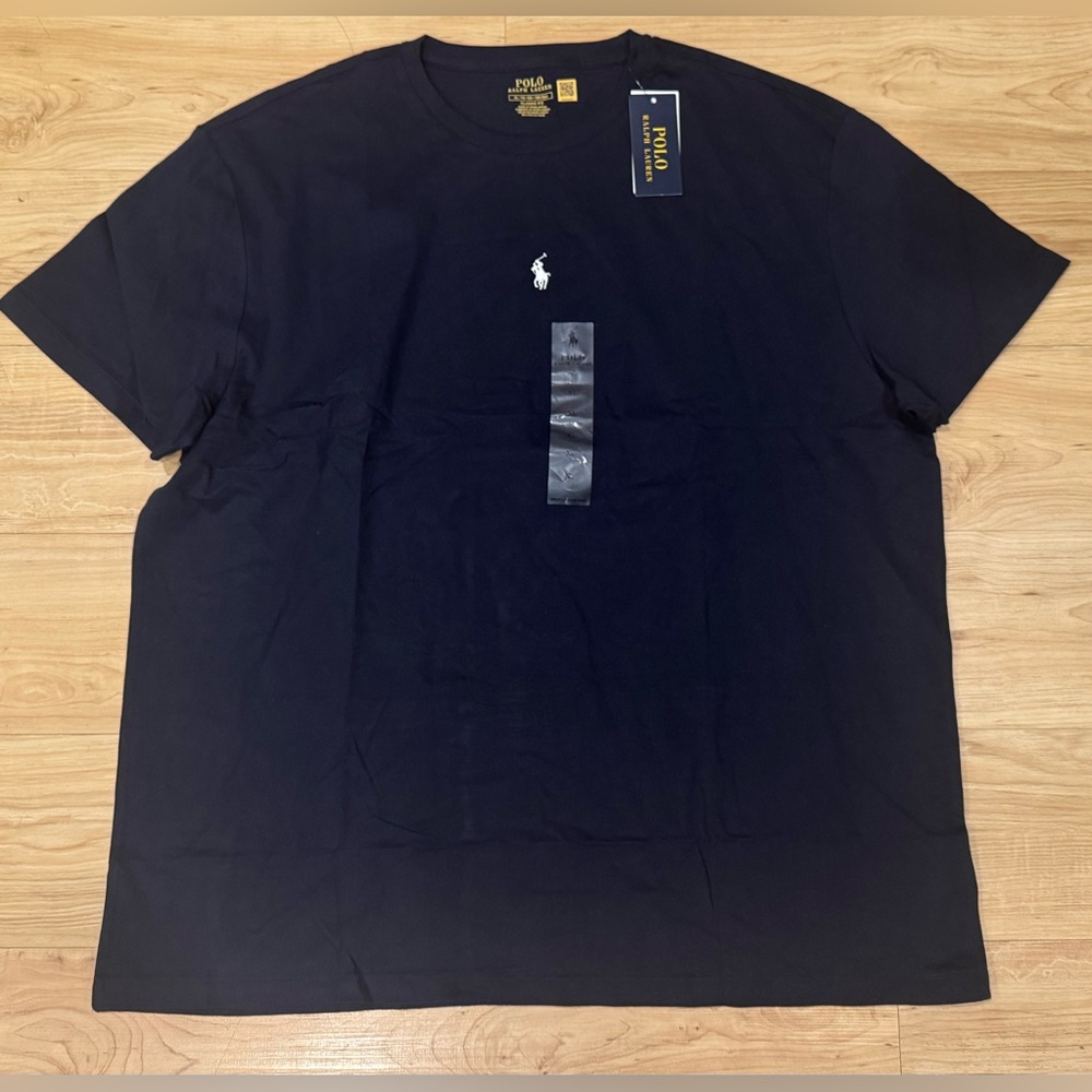 Polo Ralph Lauren Men’s Classic Fit Center Stitched Pony Logo T-Shirt Blue XL